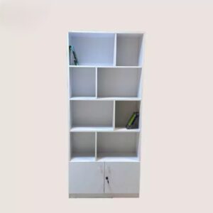 کتابخانه و شلف دیواری و جا پرونده ای چوبی برند کامپیران رسا